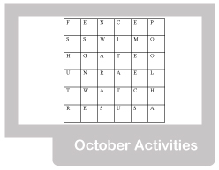 October Activities